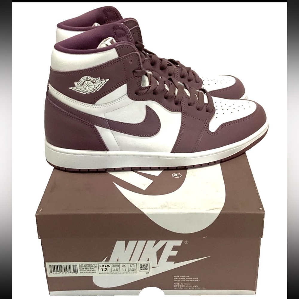 Air Jordan 1 Retro High OG Mauve Men’s 12 DS
